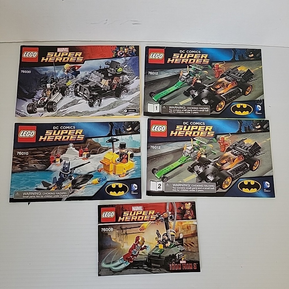 LEGO Marvel Superheroes 76030 Instruction Manual And More Lego Super Heroes